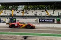 Ferrari 296 GTB in the paddocks of Monza