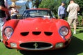 Ferrari gto racecar front view close up Royalty Free Stock Photo