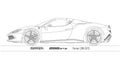 Ferrari 296 GTS super car silhouette