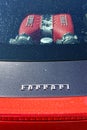 A red Ferrari 458 Italia supercar Royalty Free Stock Photo