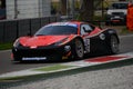 Ferrari 458 italia GT3 Italian GT 2015 at Monza Royalty Free Stock Photo
