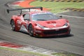 Ferrari 458 italia GT3 Italian GT 2015 at Monza Royalty Free Stock Photo