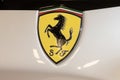 Ferrari logo. Il Cavallino Rampante.