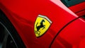 Ferrari logo Royalty Free Stock Photo