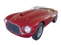 Ferrari 166 MM Barchetta, isolated Royalty Free Stock Photo