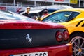 Ferrari in montjuic spirit Barcelona circuit car show