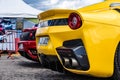 Ferrari in montjuic spirit Barcelona circuit car show