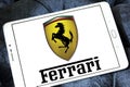 Ferrari motor logo Royalty Free Stock Photo