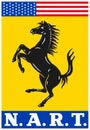 Ferrari North American Racing Team logo, NART