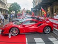 Ferrari 488 Pista model exhibited in the Conegliano Auto Expo, Italy