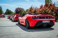 Ferrari 430 Scuderia in Circuit de Barcelona, Catalonia, Spain.