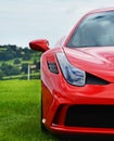 Ferrari 458 Speciale Supercar On The Race Track Royalty Free Stock Photo