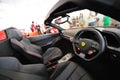 Ferrari 458 Spider convertible sport car on display during Singapore Yacht Show at One Degree 15 Marina Club Sentosa Cove