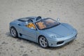 Ferrari 360 Spider from Italian Job movie 1:18 HotWheels Elite model Royalty Free Stock Photo