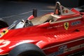 Ferrari 312 T4, vintage F1 car of  Gilles Villeneuve Royalty Free Stock Photo