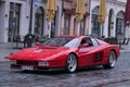 Ferrari Testarossa oldtimer car at the Fuggerstadt Classic 2017