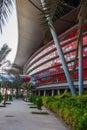 Ferrari World Park in Abu Dhabi Royalty Free Stock Photo