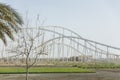 Ferrari World Roller Coaster at Abu Dhabi, UAE