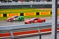 Ferraris racing at Montreal Grand prix