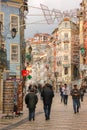 Ferreira Borges street. Coimbra. Portugal