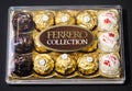 Ferrero collection chocolate products.