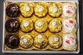 Ferrero collection chocolate products.