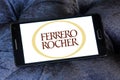 Ferrero rocher chocolate company logo