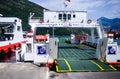 Ferriboat at Kotor bay ,Montenegro