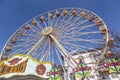 people enjoy the big wheel at the 24th Barbarossamarkt festival