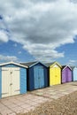 Ferring Beach Huts Royalty Free Stock Photo