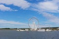 Ferris of National Harbor in Oxon Hill, Maryland, USA. Royalty Free Stock Photo