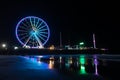 Atlantic City Pier, New Jersey at night