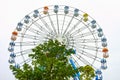 Ferris wheel in amusement park