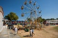 Ferris wheel at an amusement park