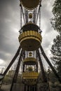 Ferris wheel in amusement park in Pripyat Royalty Free Stock Photo