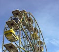 Ferris Wheel - Amusement park ride Royalty Free Stock Photo