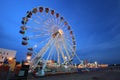 Ferris Wheel at amusement park Royalty Free Stock Photo