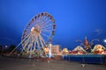 Ferris Wheel at amusement park Royalty Free Stock Photo