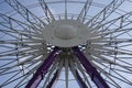 Ferris wheel in an amusement park. Zurich, Switzerland. 21 january 2007