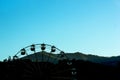 Ferris wheel with nature Royalty Free Stock Photo