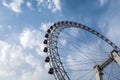 Ferris wheel and blue sky Royalty Free Stock Photo