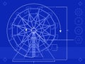 Ferris wheel blueprint