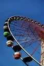 Ferris wheel bottom view