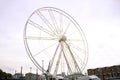 Ferris wheel on Brussels street.