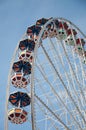 Ferris wheel carousel fun fair ride