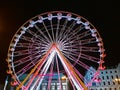 Ferris wheel at Christmas market