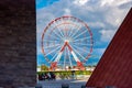 Ferris wheel in the city of Batumi, Georgia, 21. april 2018