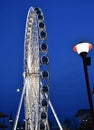 Ferris wheel in the city of Niagara Falls, Ontario, Canada. Royalty Free Stock Photo