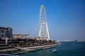 Ferris wheel in Dubai. The world\'s largest Ferris wheel Royalty Free Stock Photo