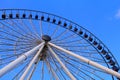 Ferris Wheel estrella or Star of puebla, mexico IV Royalty Free Stock Photo